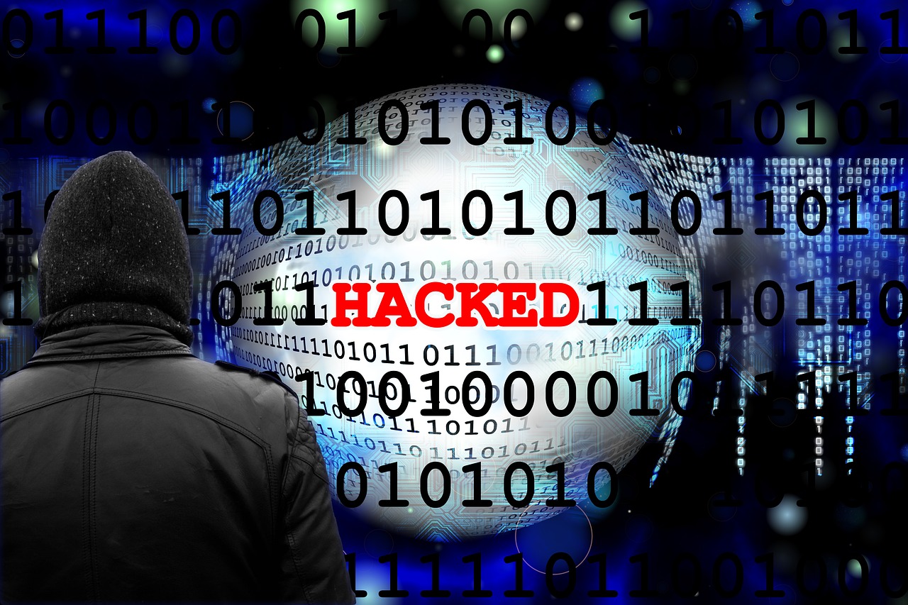 hacked website